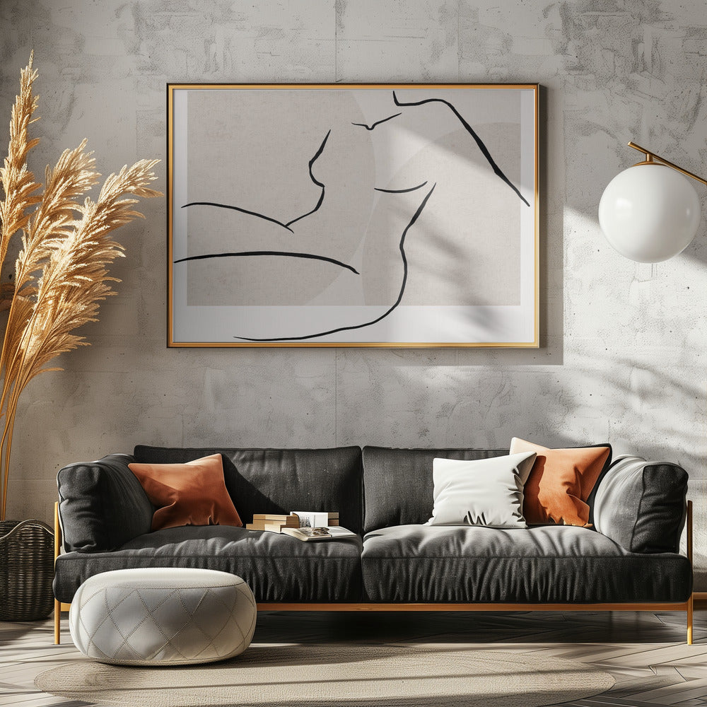 Curved Elegance | Poster