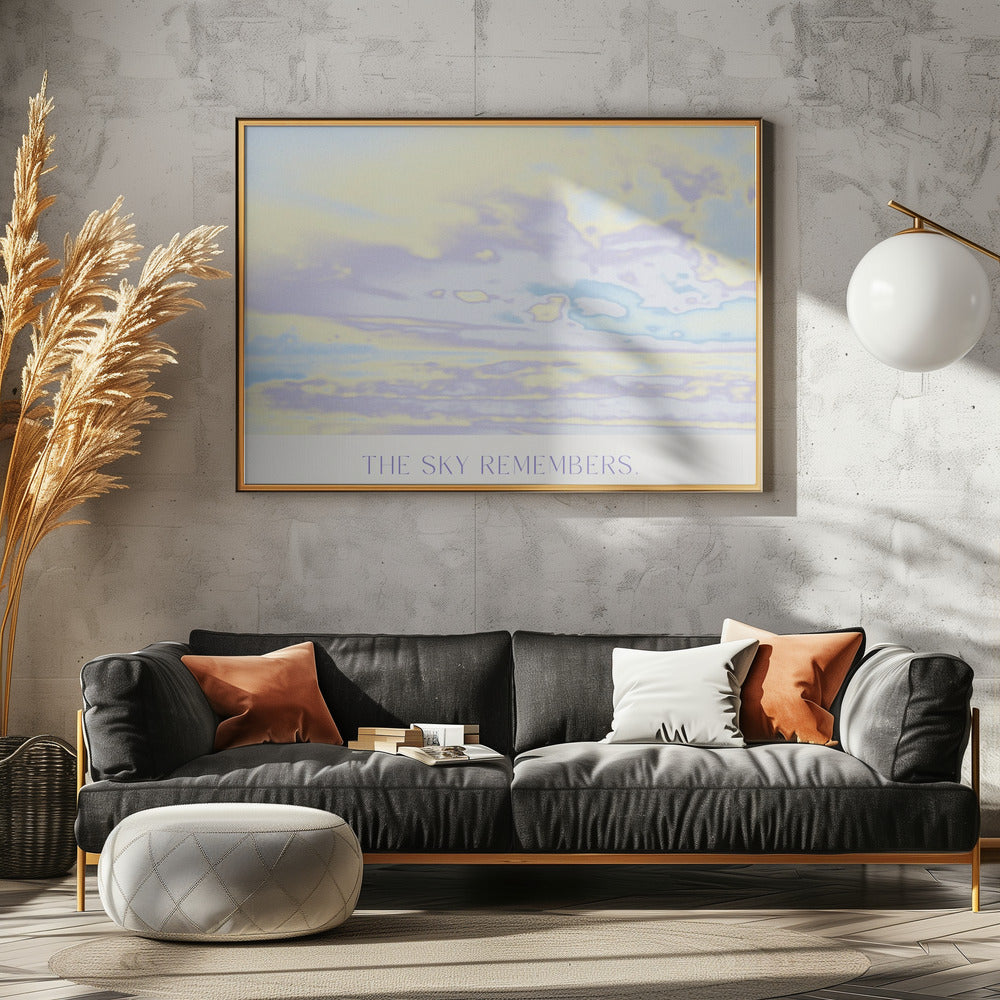 Viskningar av moln | Poster