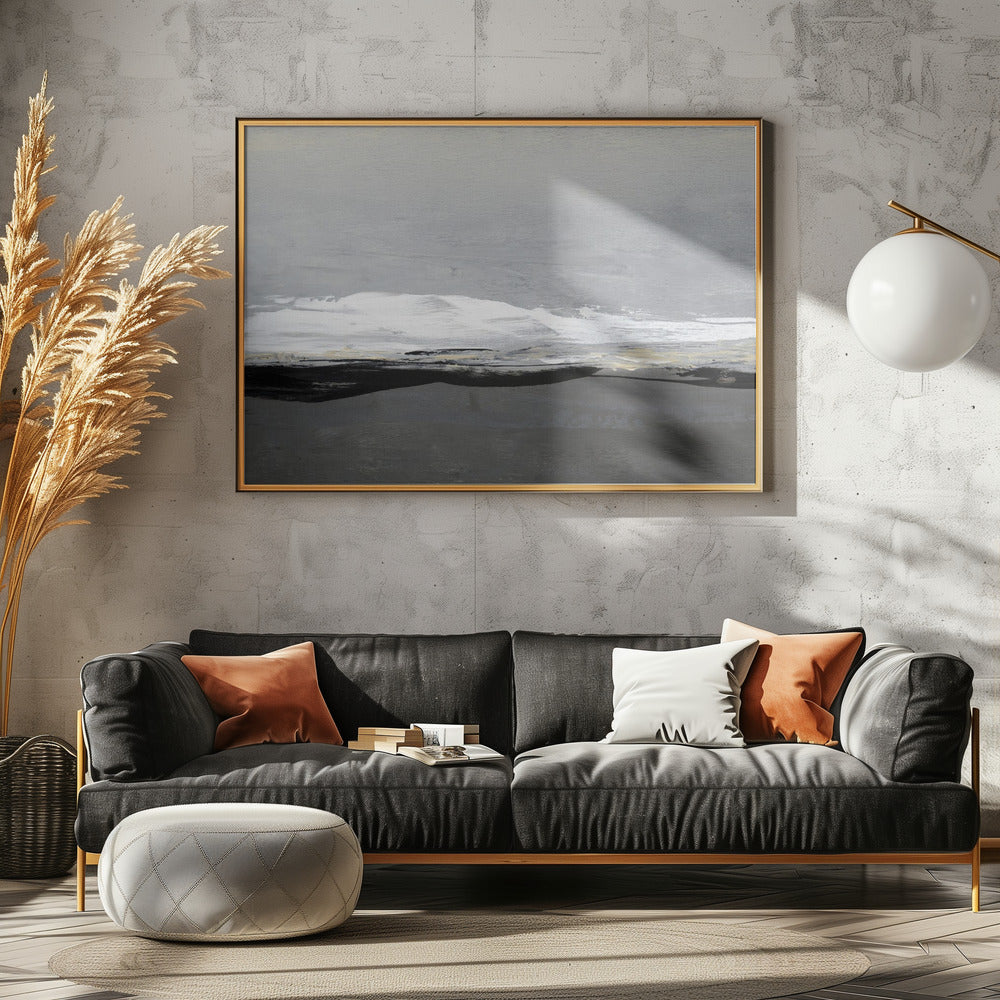 Silent Horizon Over a Calm Sea | Poster