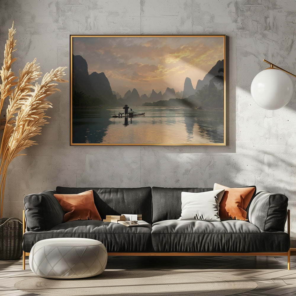Golden Li River | Poster