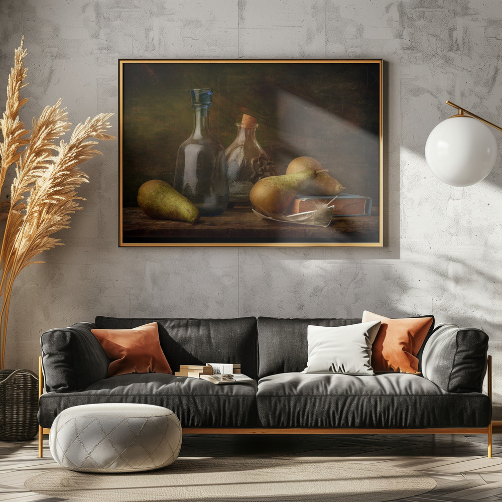 Stilleven met veer | Posters - Kunstdrukken