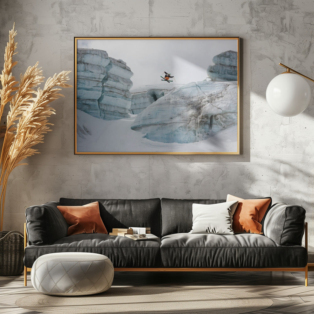 Candide Thovex out of nowhere into nowhere | Poster