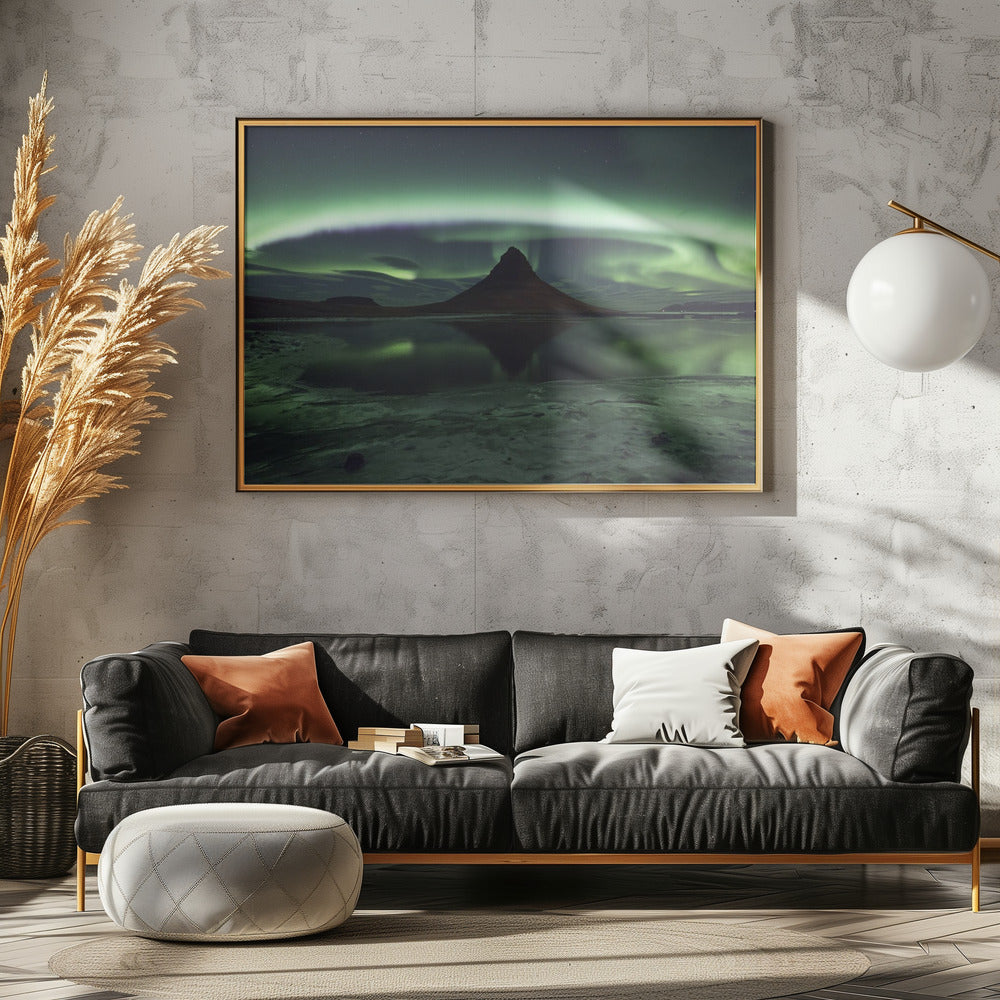 Kirkjufell Aurora | Poster