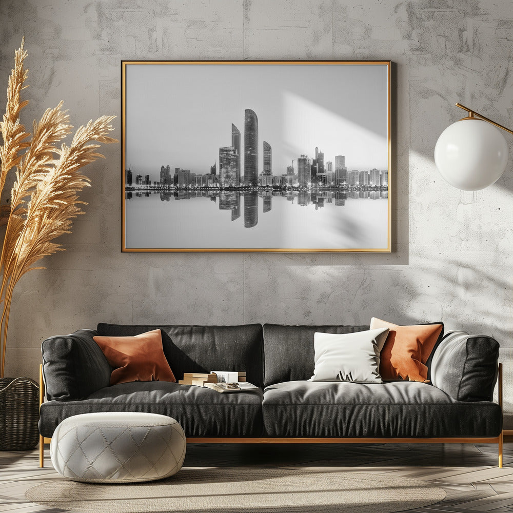 Abu Dhabi Urban Reflection | Poster