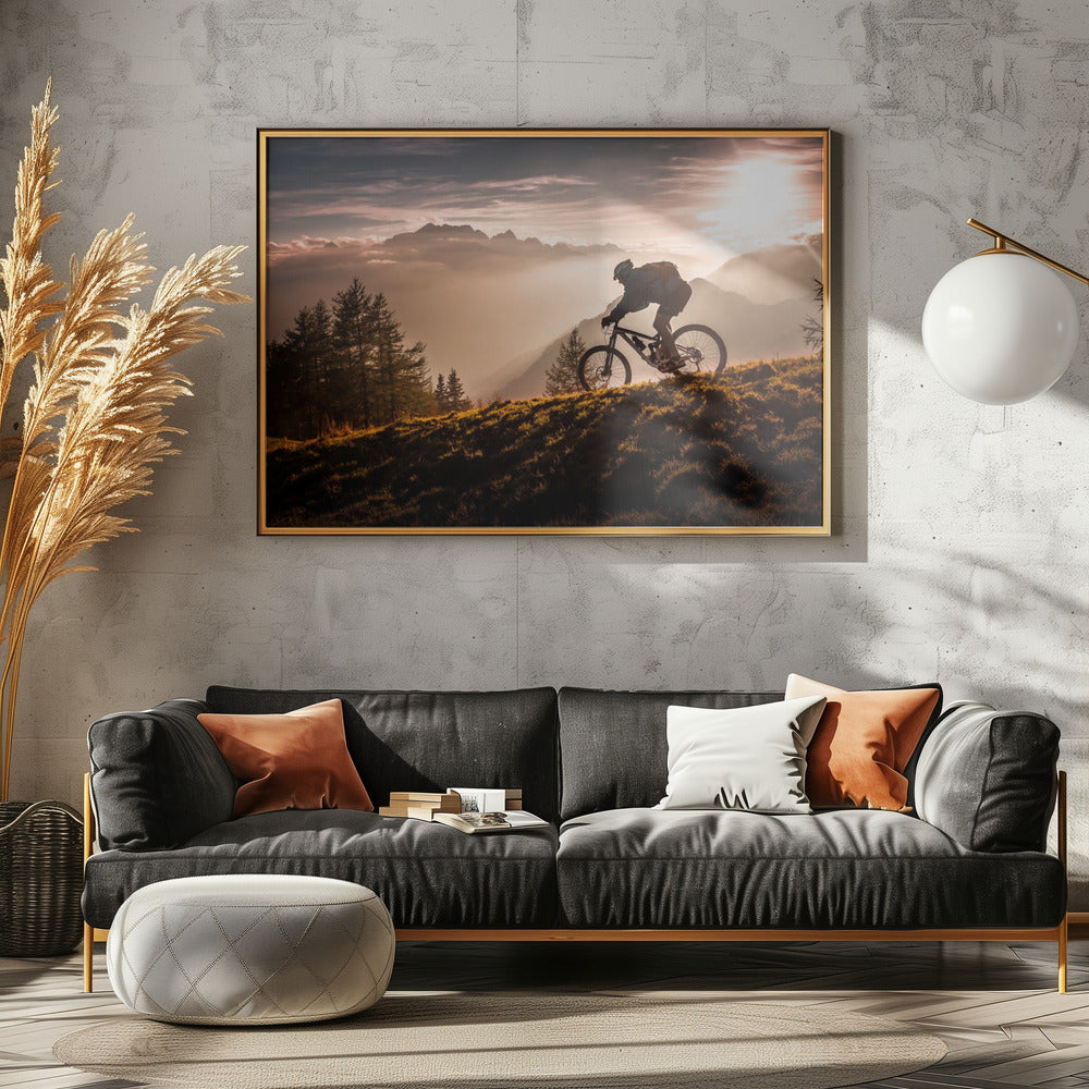 Gyllene timmen på cykling | Poster