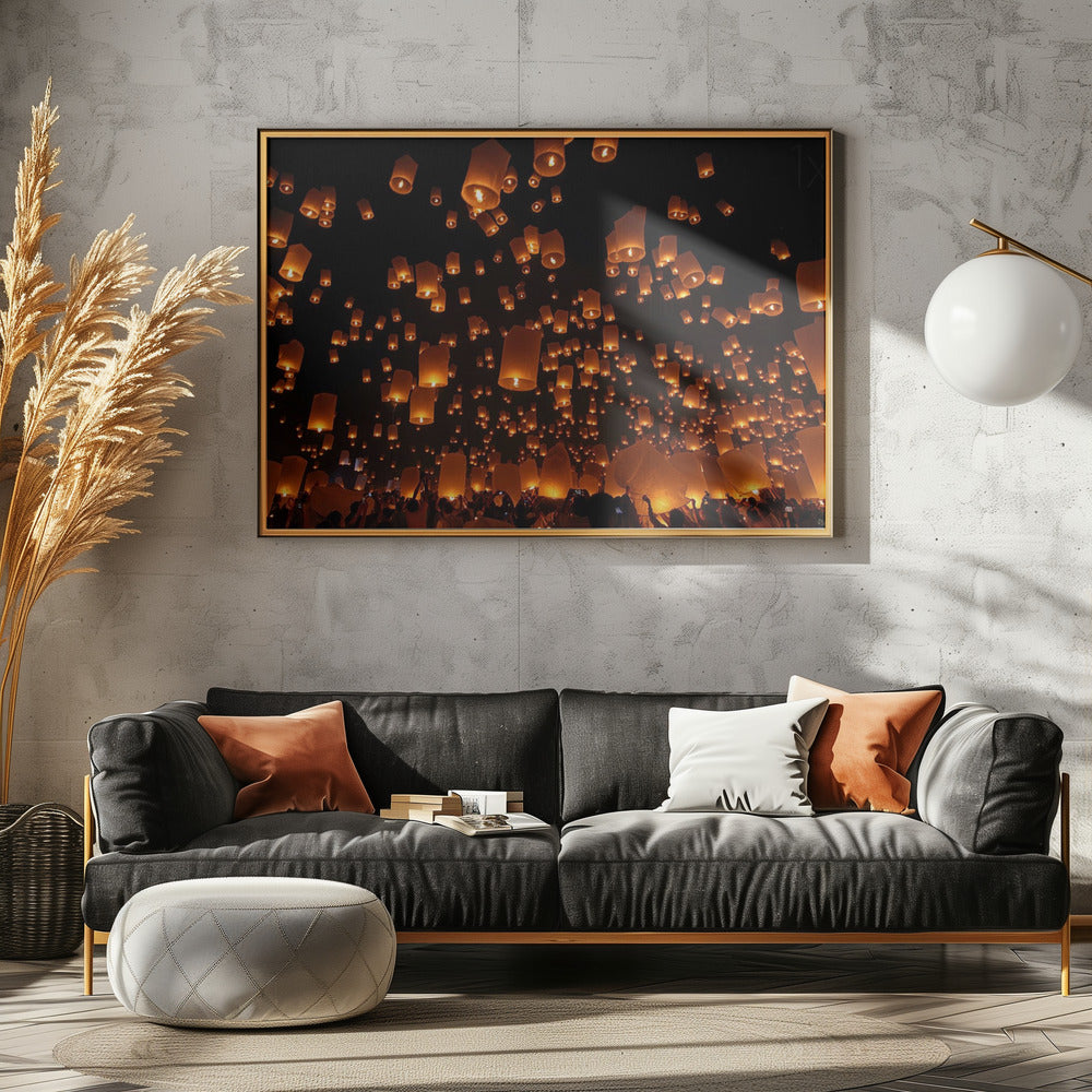 Flytande lyktor | Poster