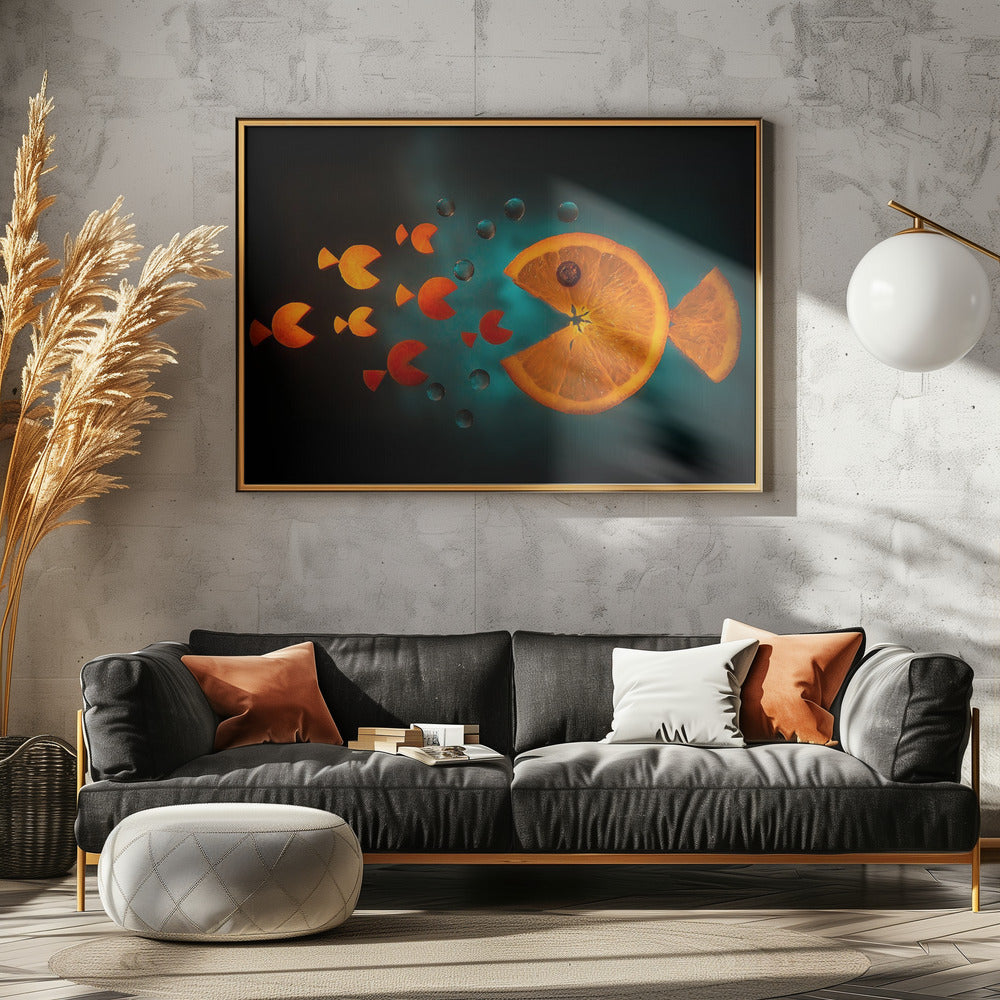 Orange fisk | Poster