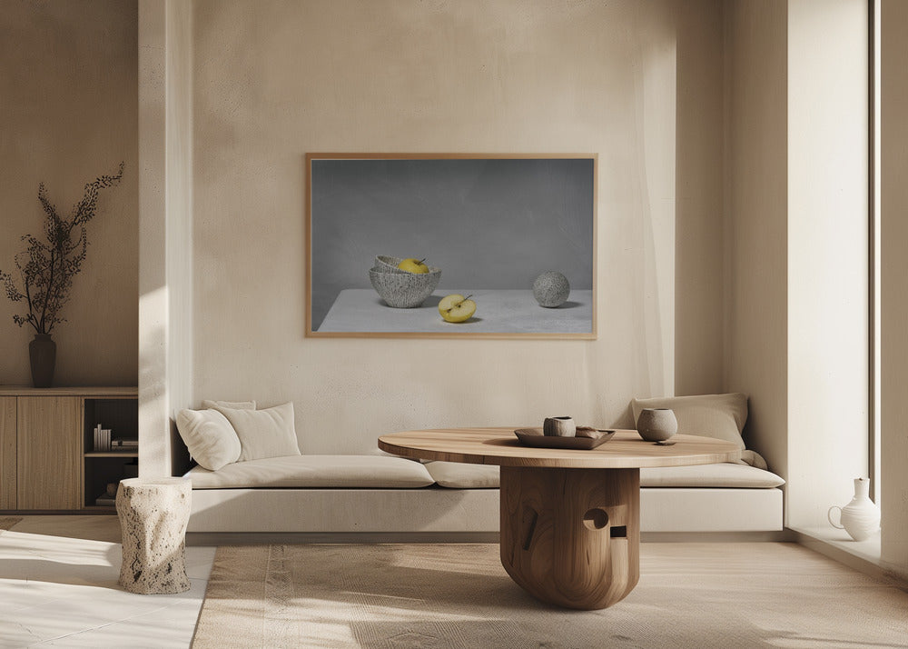 Halb | Poster - Kunstdruck