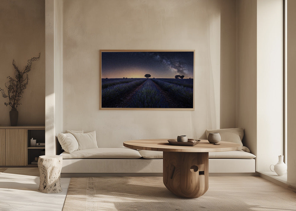 Lavender fields | Poster