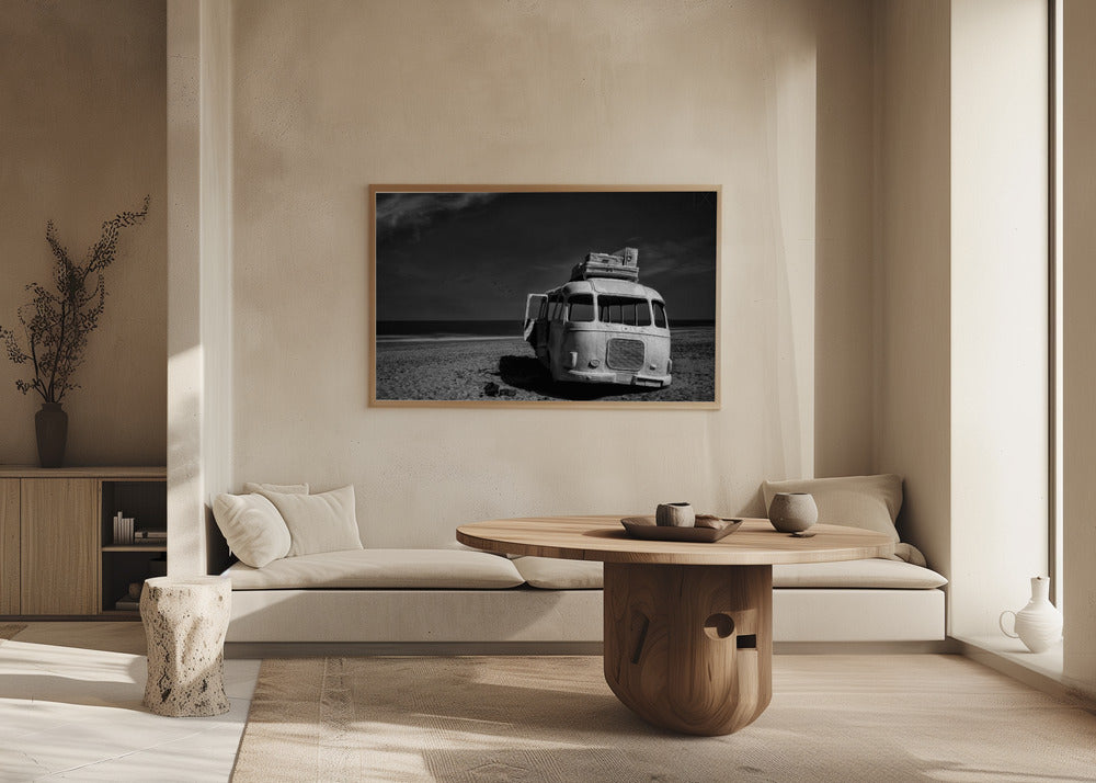 Strandad buss | Affisch