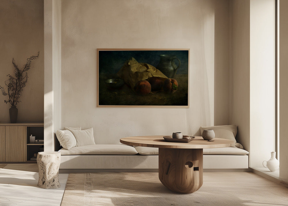 Pfirsiche | Poster - Kunstdruck