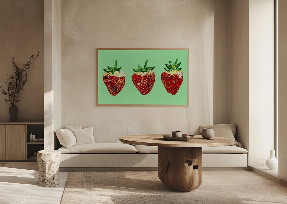 Erdbeeren | Poster - Kunstdruck