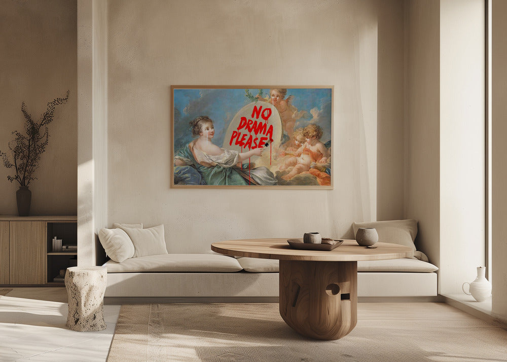 Kein Drama | Poster - Kunstdruck