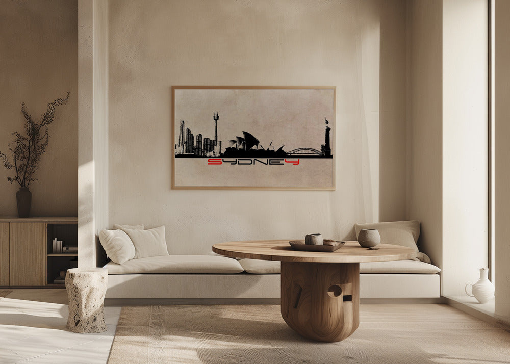 Sydney Australia Skyline City Art (4) | Poster