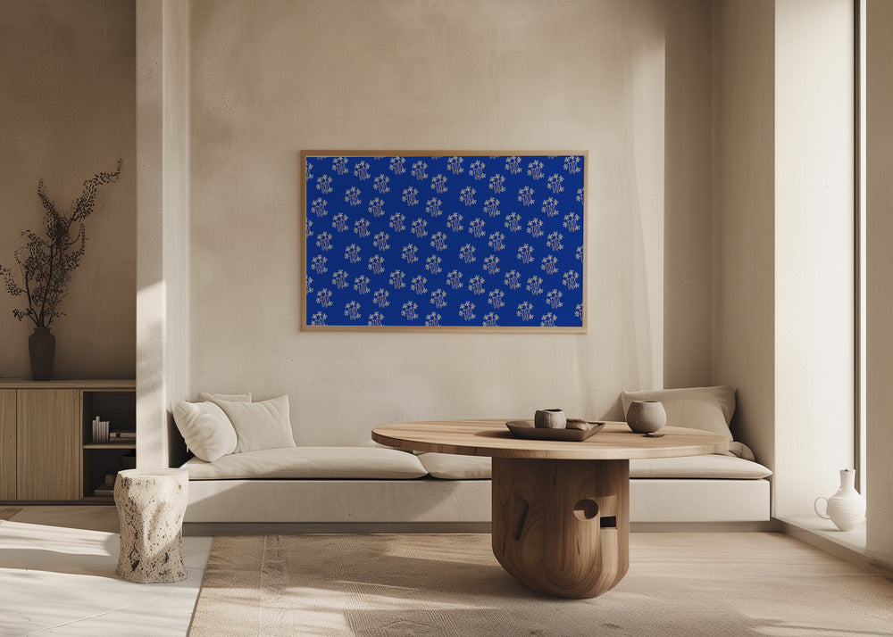 Garden in Indigo | Poster