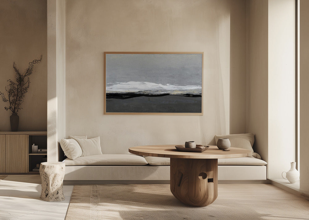 Silent Horizon Over a Calm Sea | Poster
