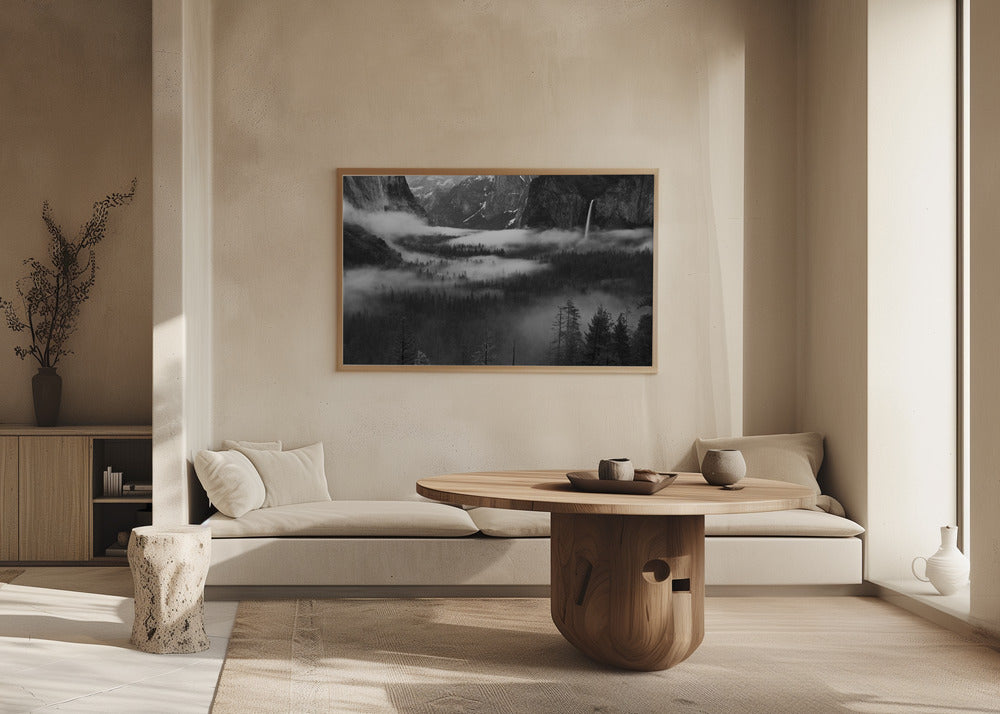 Dimma som flyter i Yosemite Valley | Poster