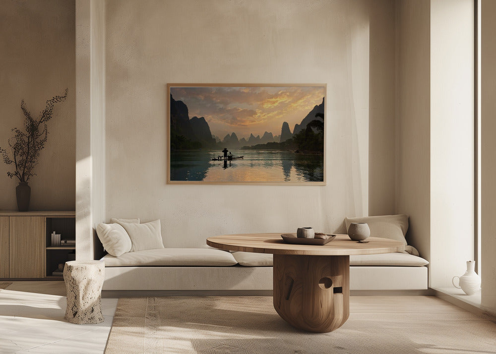 Golden Li River | Poster