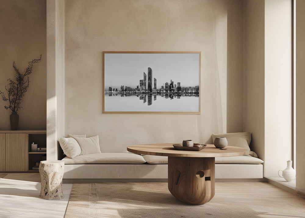 Abu Dhabi Urban Reflection | Poster