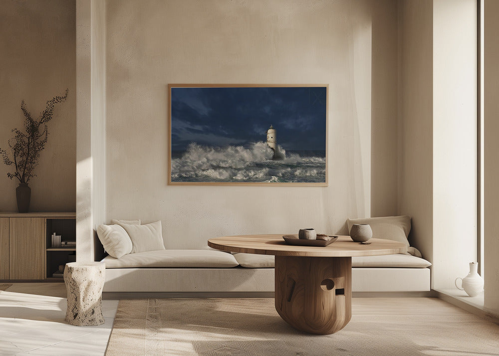 Faro di Mangiabarche(Calasetta-Sardegna) | Poster