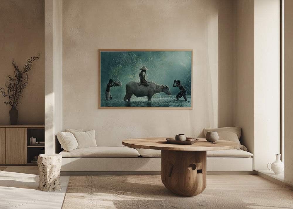 Vattenbuffel | Poster