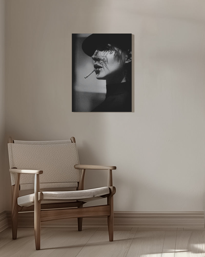 Dam i svart | Canvas
