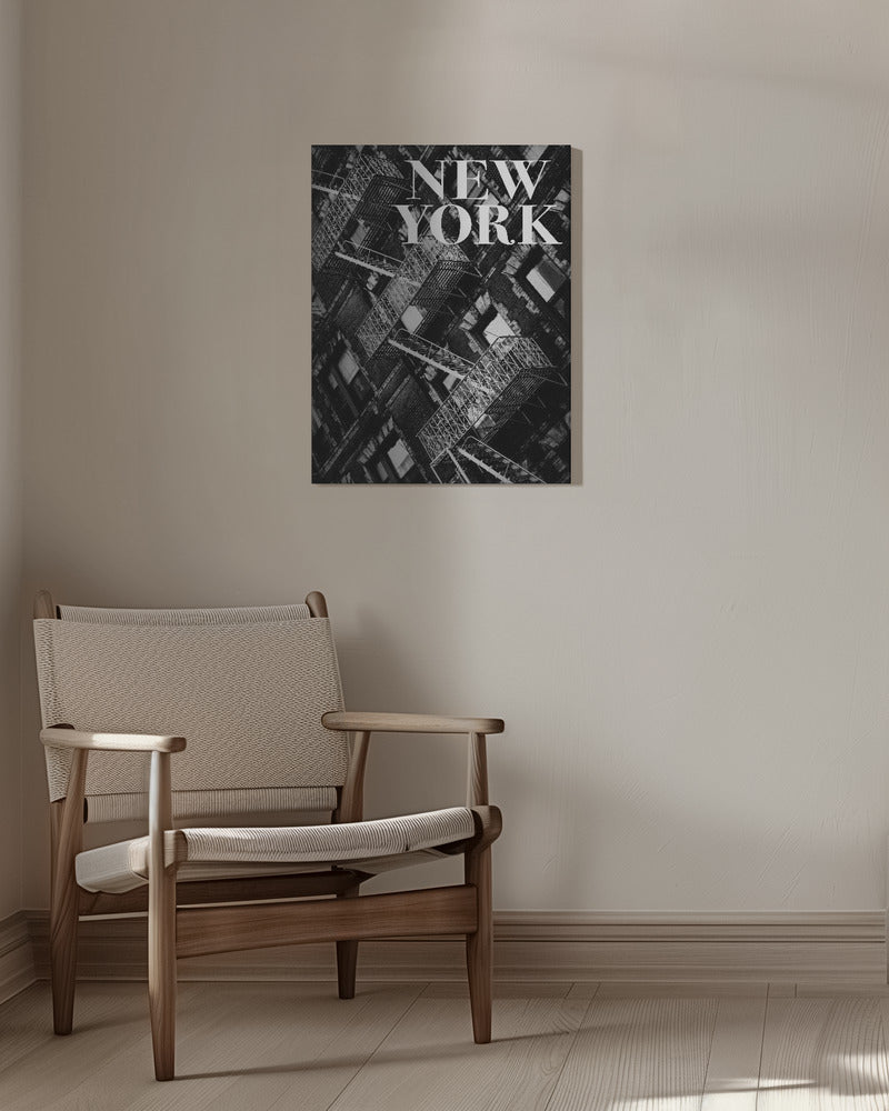 Brandtrappor i New York | Canvas