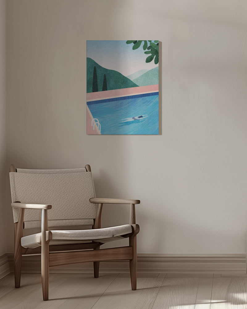 Simbassäng ii | Canvas