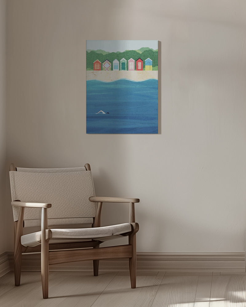 Strandhytter | Canvas