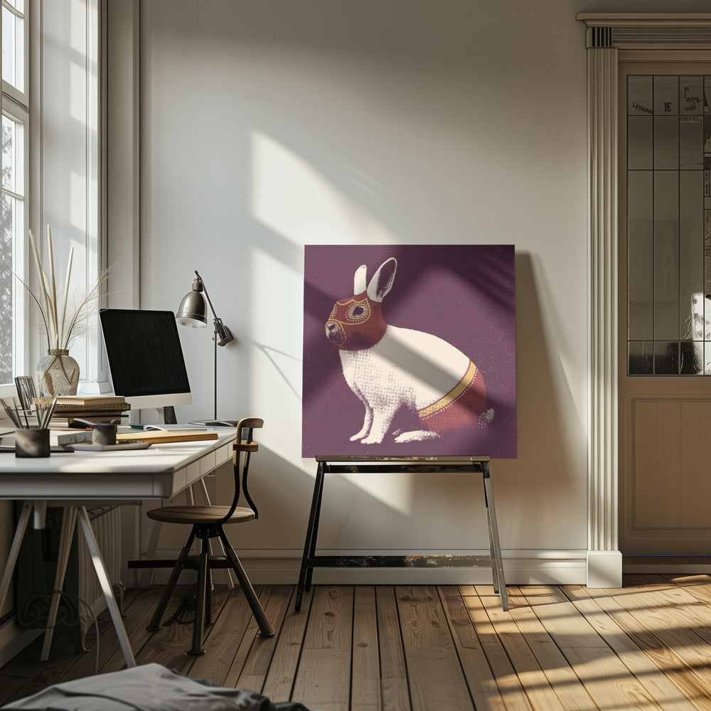 Lapin Catcheur | Canvas