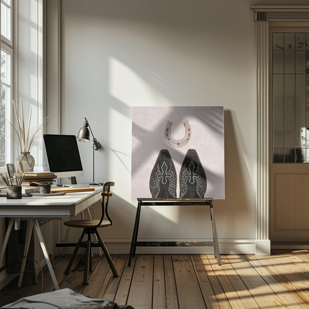 Cowboystövlar och hästsko | Canvas