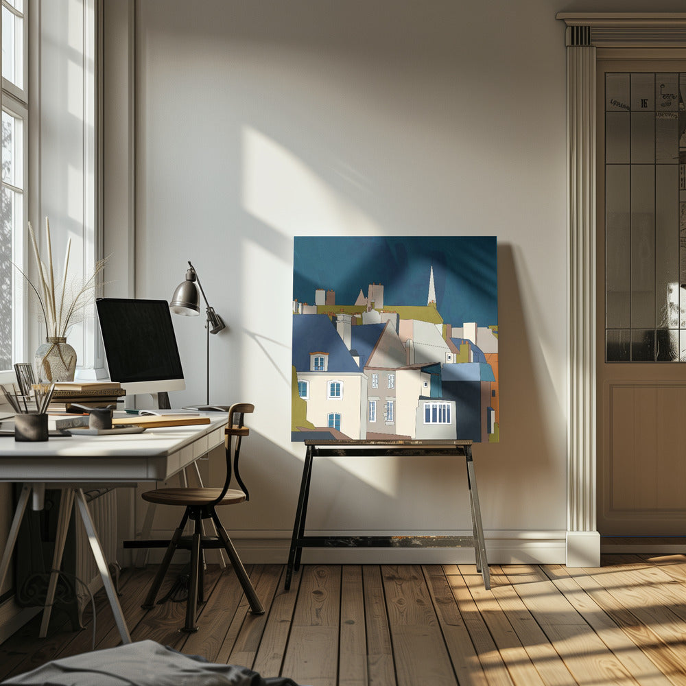 Saint Malo Kopiera | Canvas