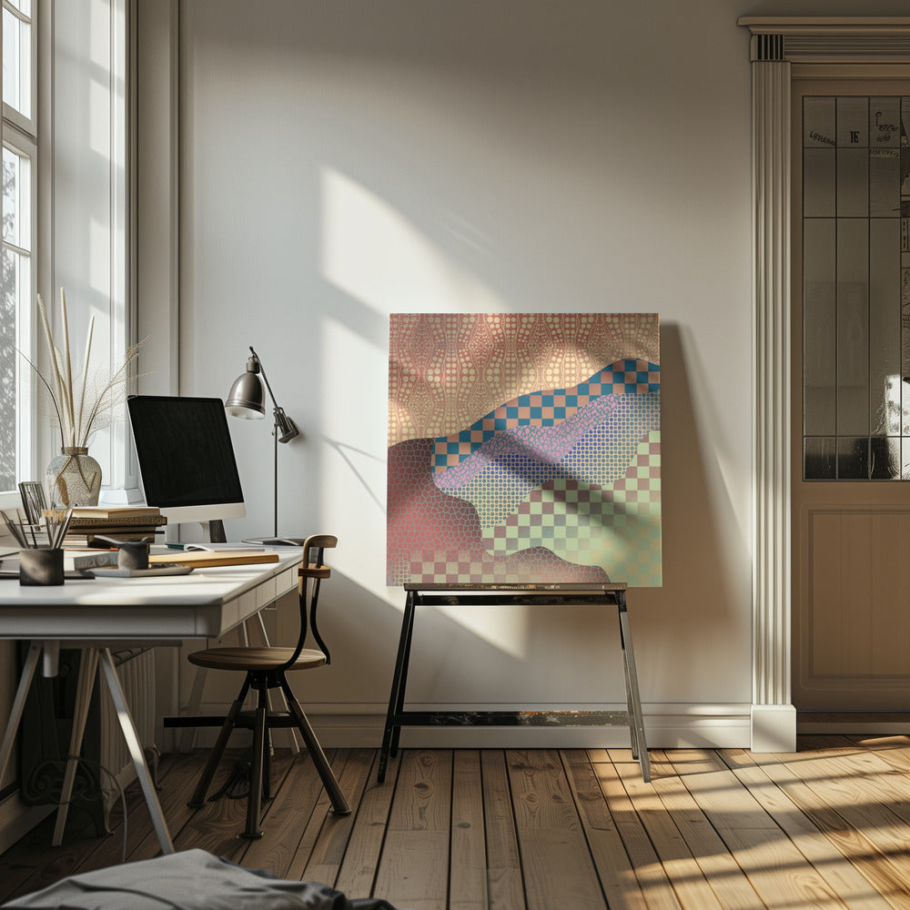 Aboriginal Pattern Collage | Canvas