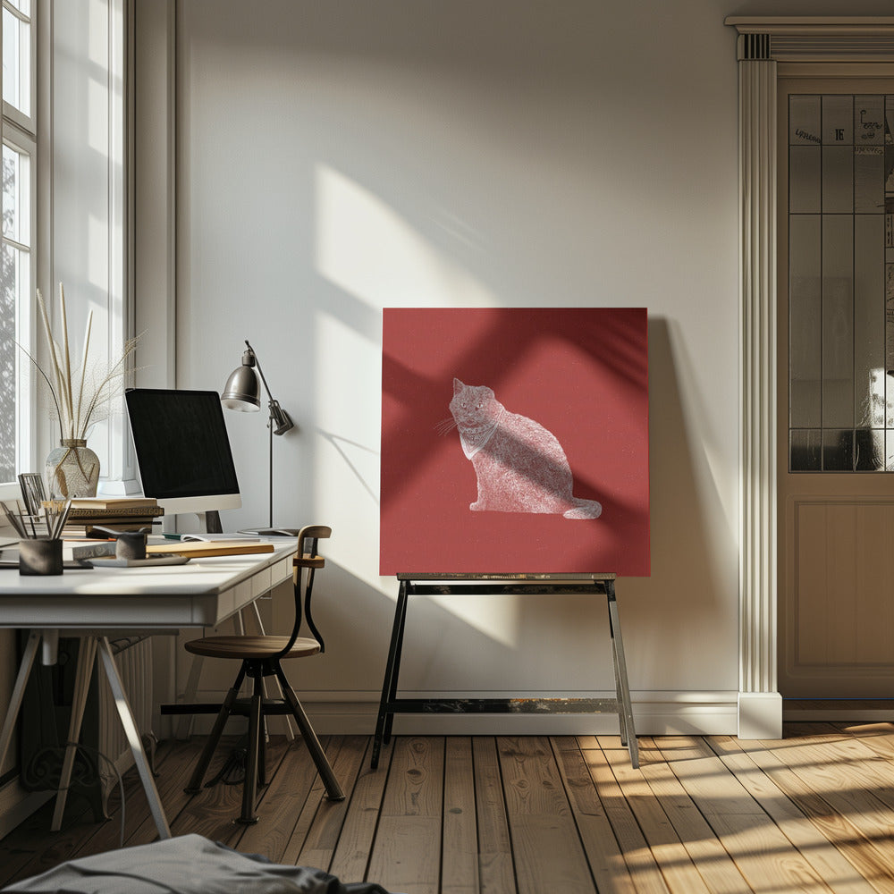 Badass Banditkatt | Canvas