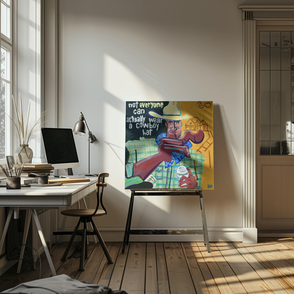 Inte alla kan faktiskt bära en cowboyhatt | Canvas