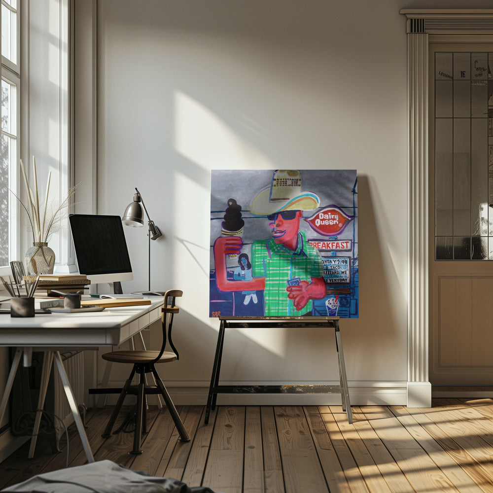 Stor doppkon | Canvas