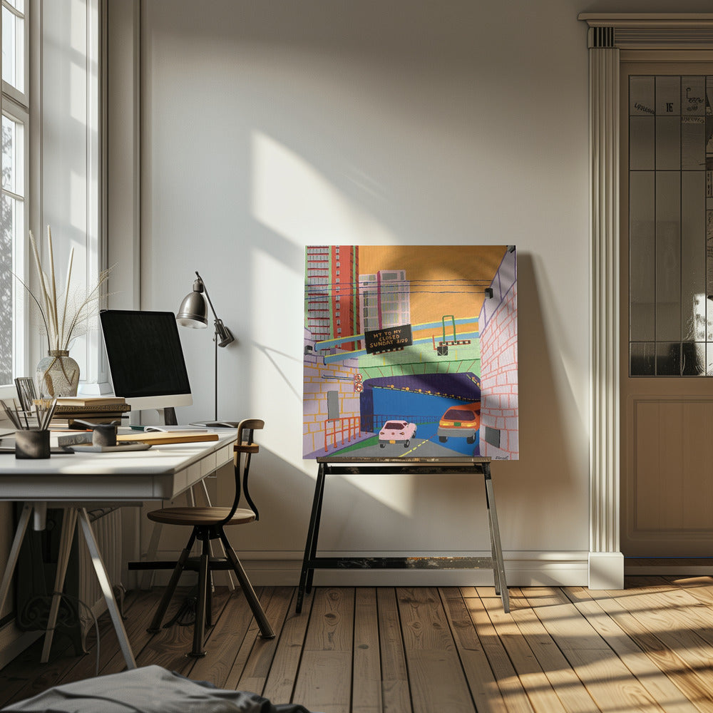 Hollandtunnelns ingång | Canvas