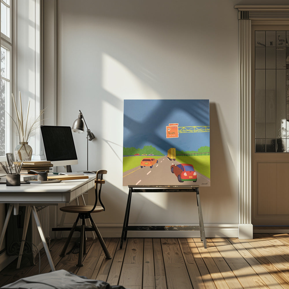 På väg till Orlando | Canvas