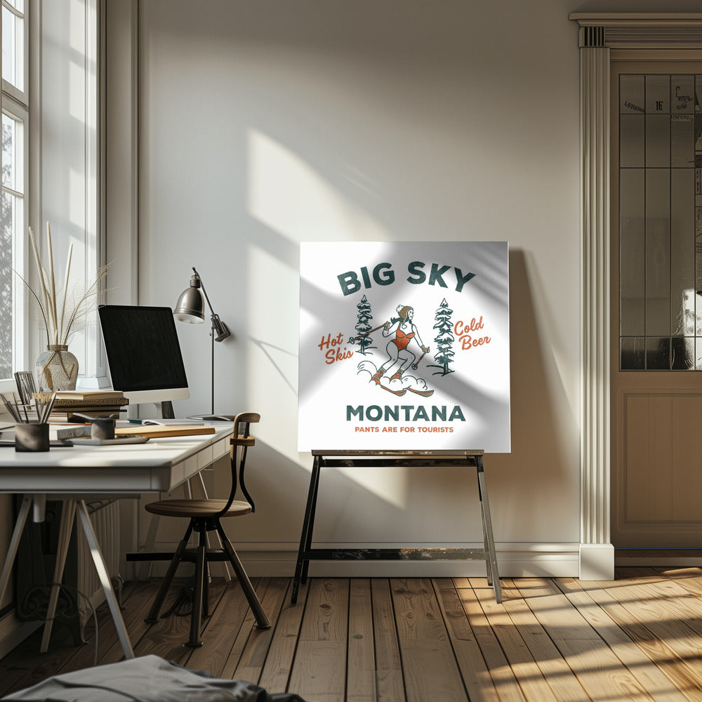Åk skidor i Big Sky, Montana: Byxor är för turister | Canvas