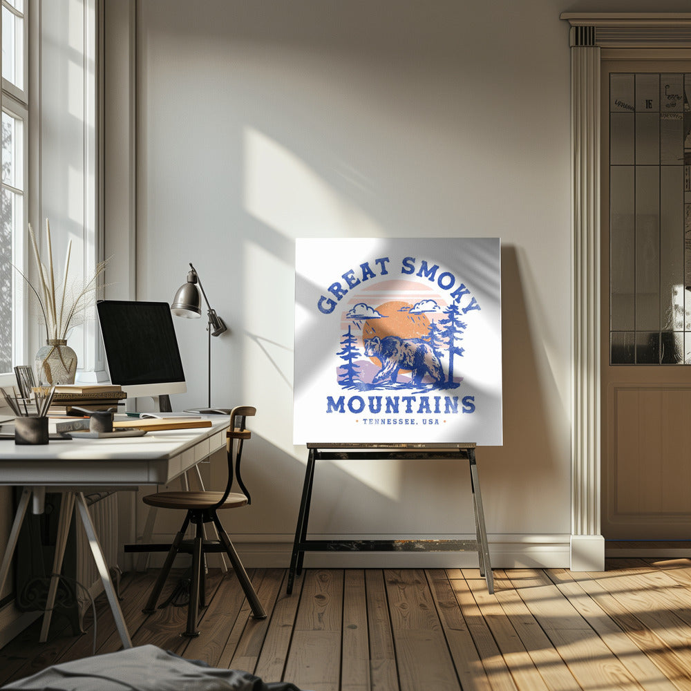 Great Smoky Mountains nationalpark Tennessee | Canvas