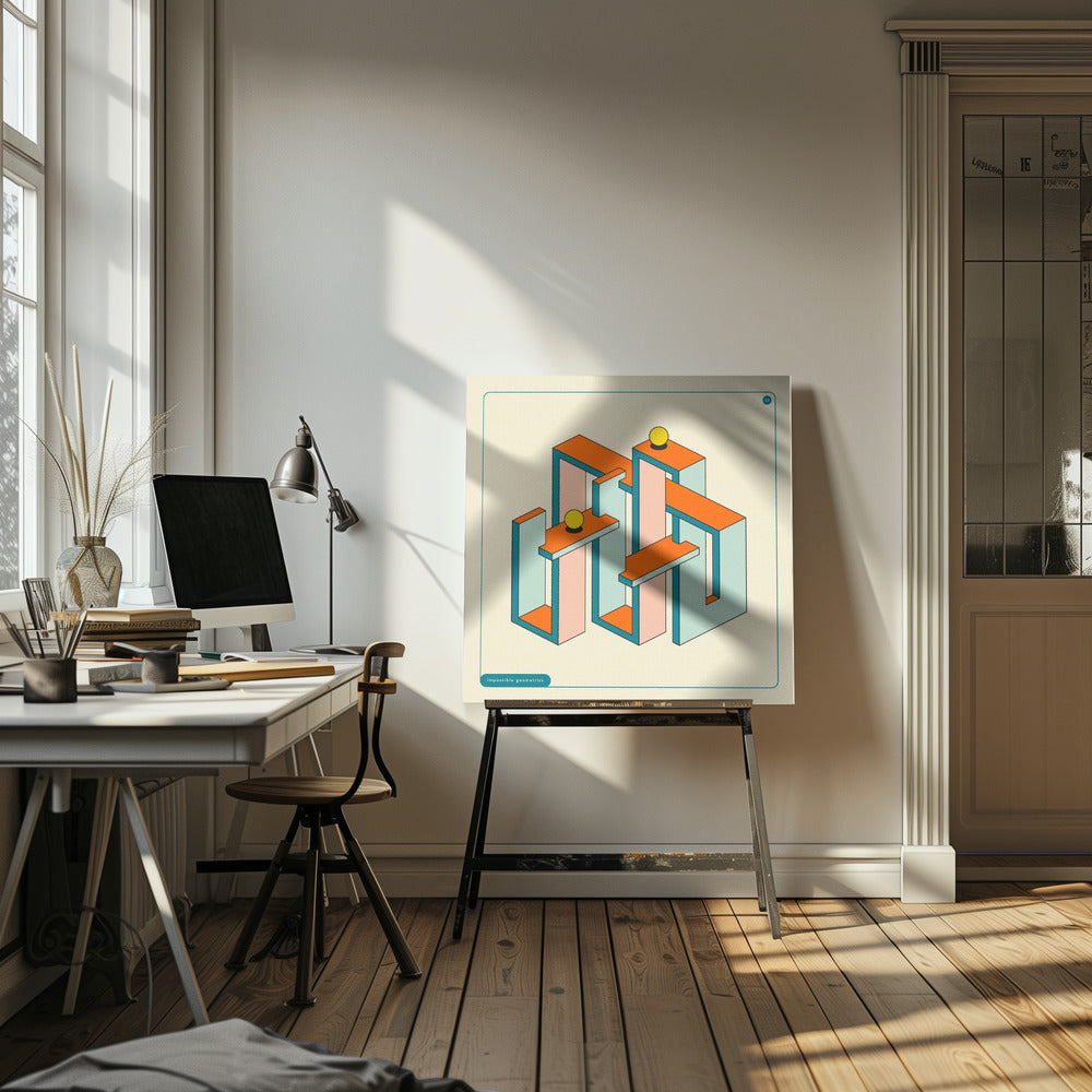 Omöjliga geometrier 30 | Canvas