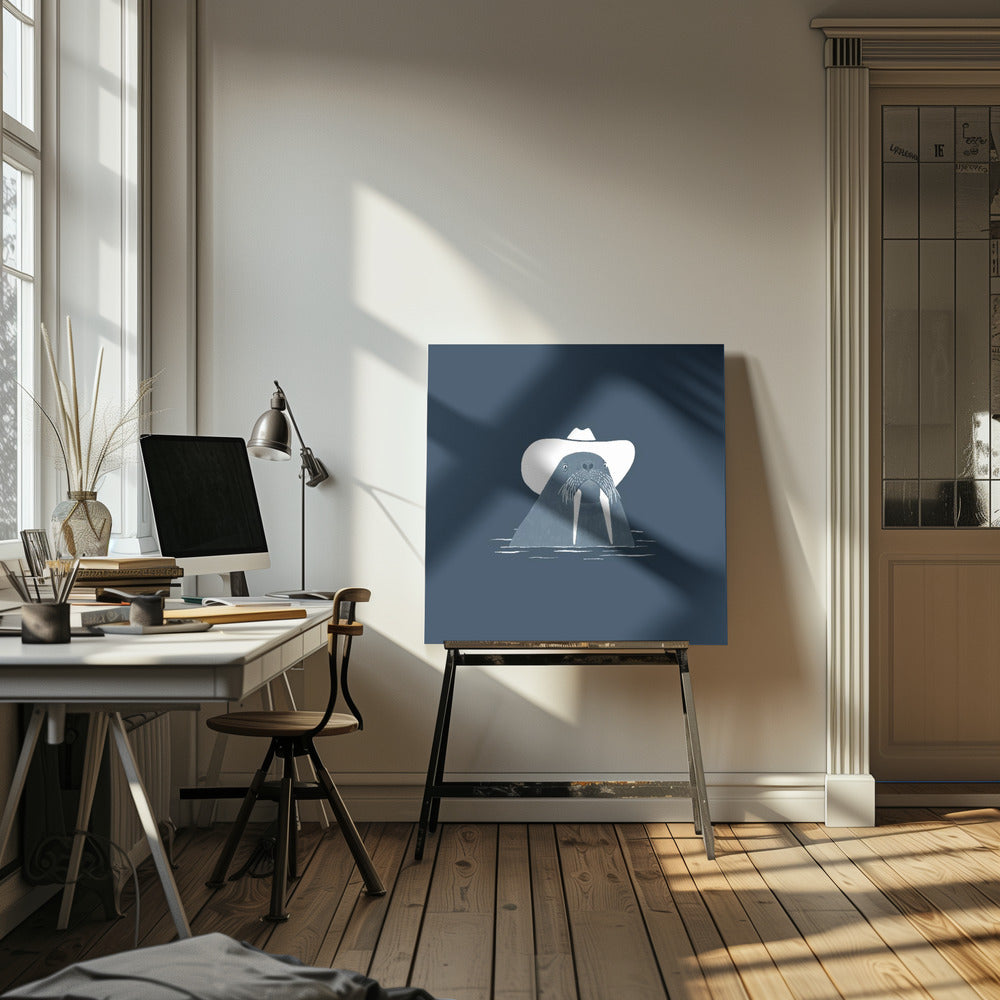 Hank Cowboyen Valrossen | Canvasduk
