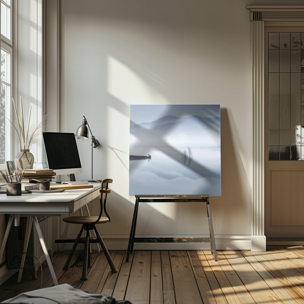 Blå tystnad | Canvas