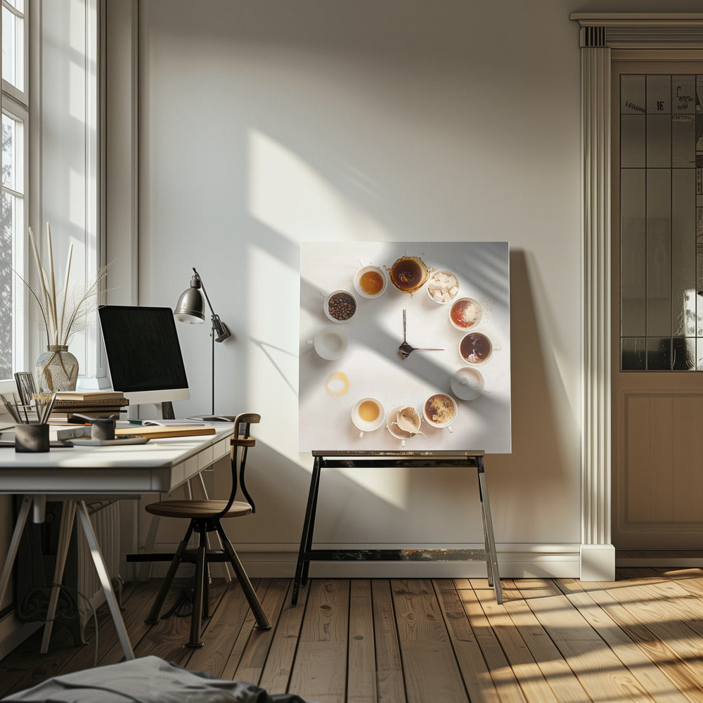 Det är alltid kaffedags | Canvastavla