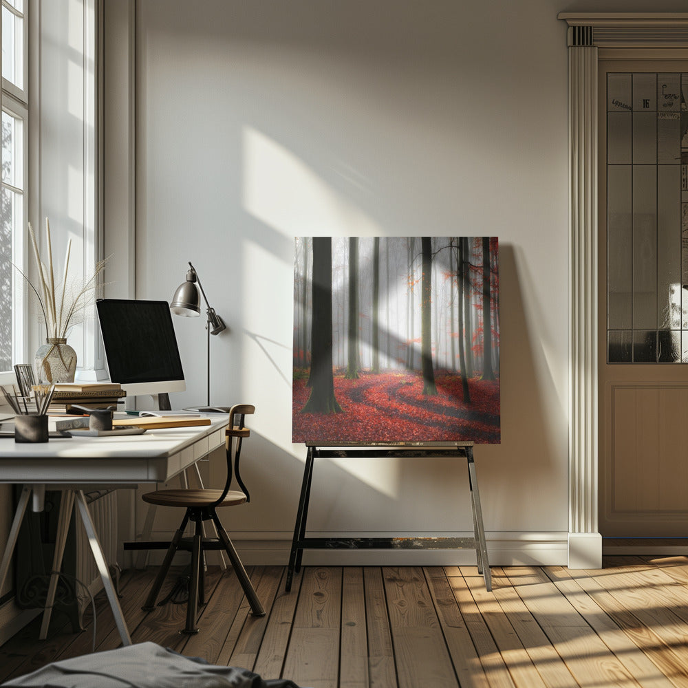 Höstliga spår | Canvas