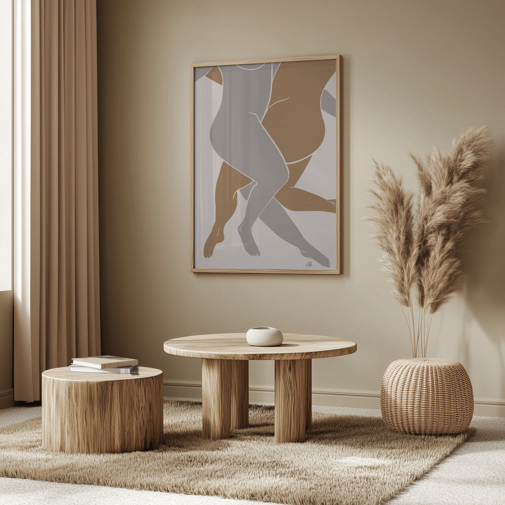 Lovers Beige | Poster
