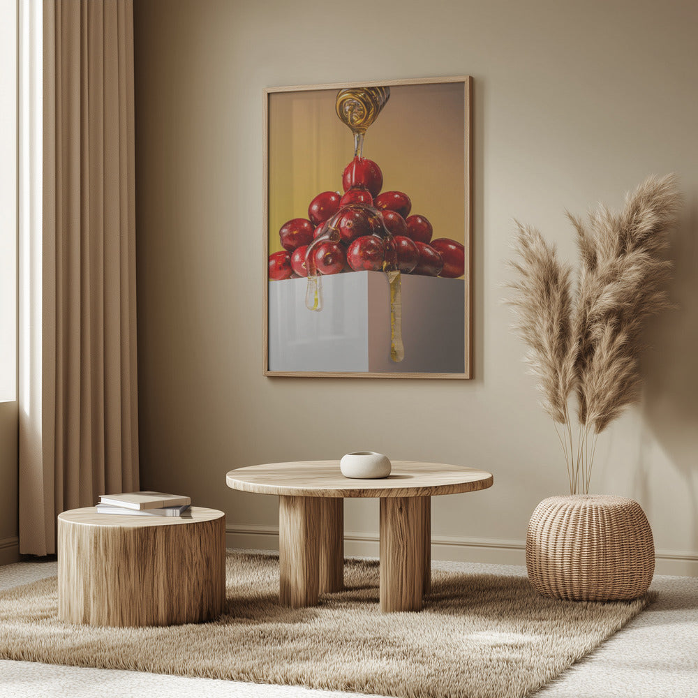 Cranberries with honey | Poster