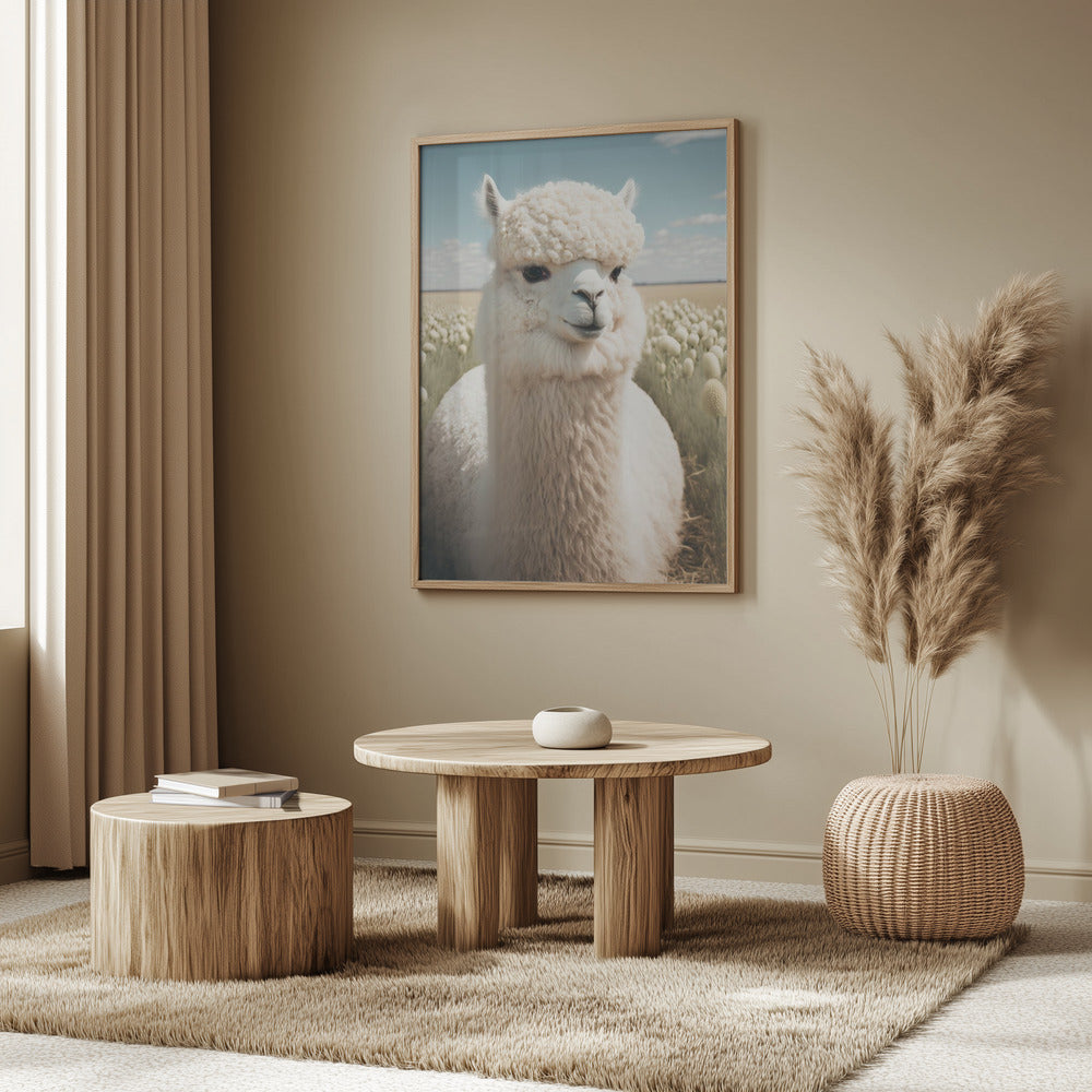 Llama in Bloom | Poster