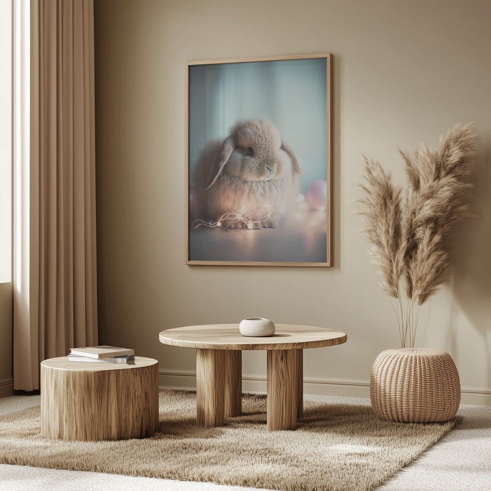 Fluffig glöd | Poster