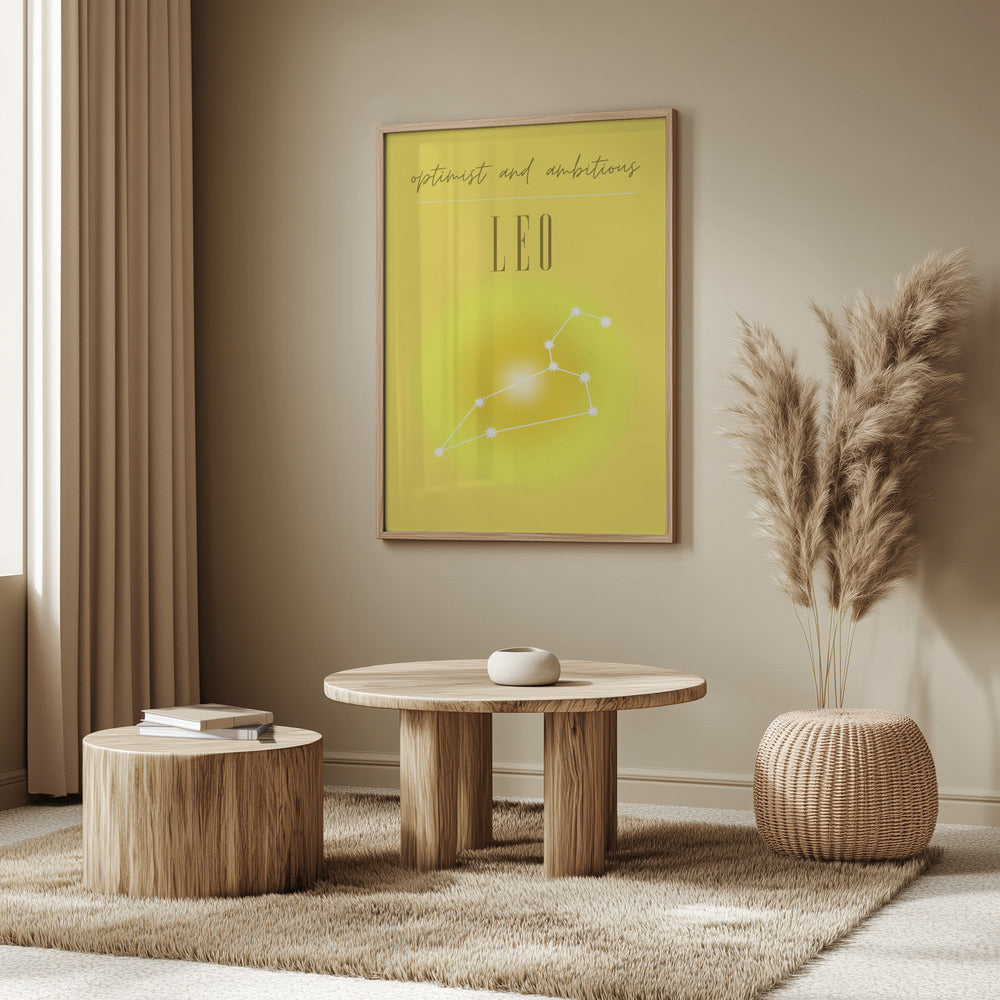 Lejonet Stjärnteckentryck | Poster